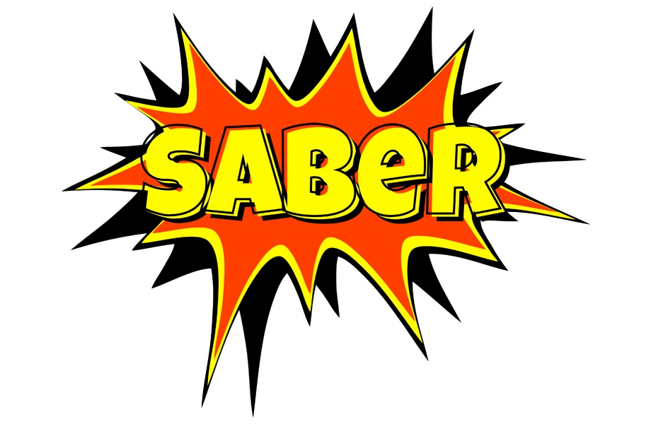 Saber bazinga logo