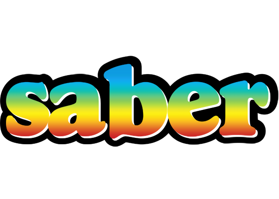 Saber color logo