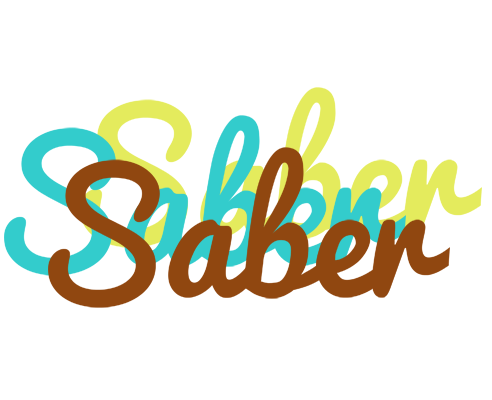 Saber cupcake logo
