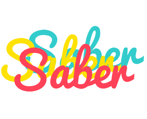 Saber disco logo