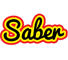 Saber flaming logo