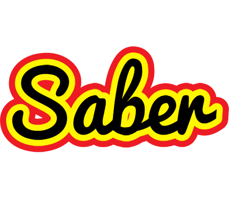 Saber flaming logo