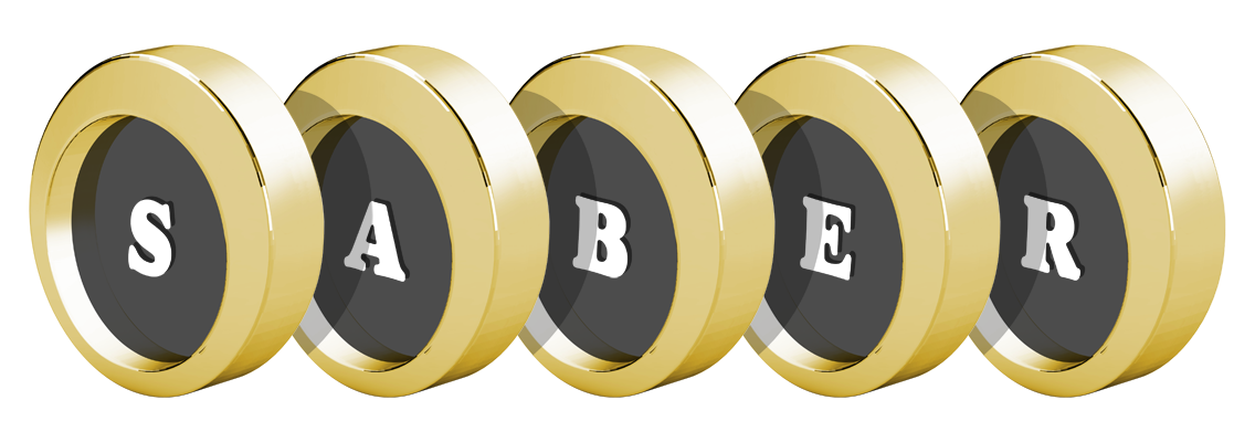 Saber gold logo