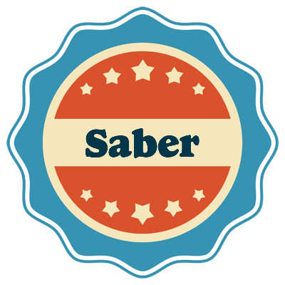 Saber labels logo