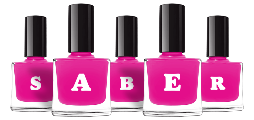 Saber nails logo