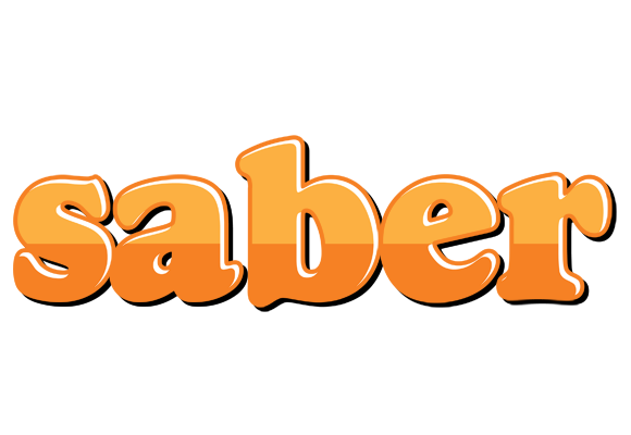 Saber orange logo