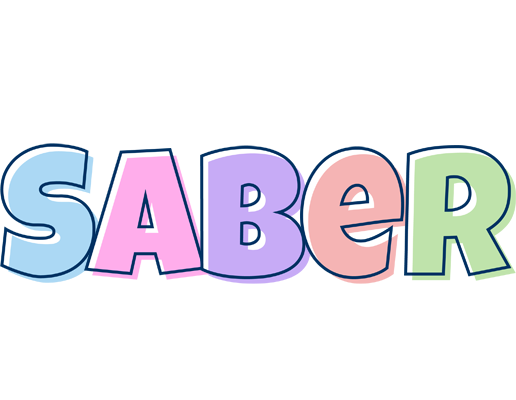 Saber pastel logo