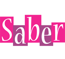 Saber whine logo