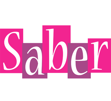 Saber whine logo