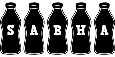 Sabha bottle logo