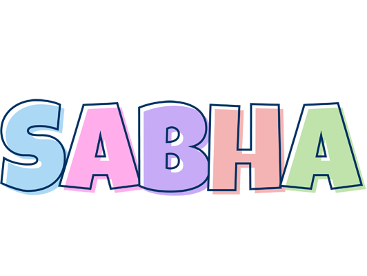 Sabha pastel logo