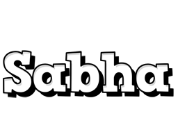 Sabha snowing logo