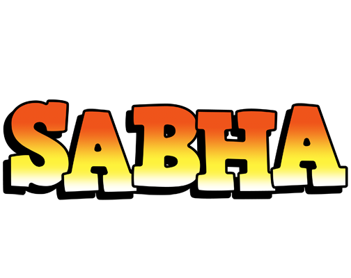 Sabha sunset logo