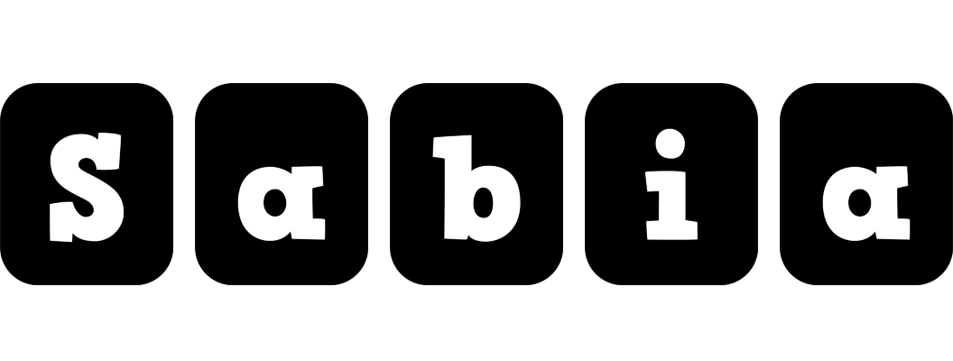 Sabia box logo