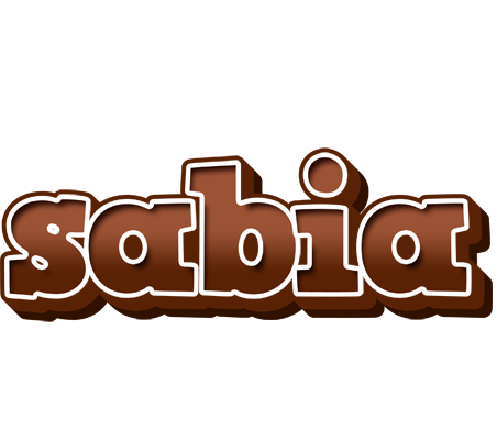 Sabia brownie logo