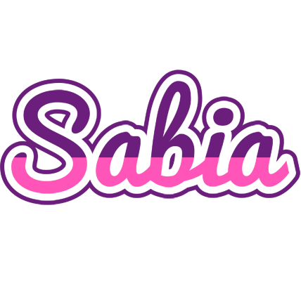 Sabia cheerful logo