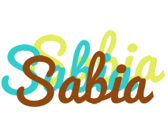 Sabia cupcake logo