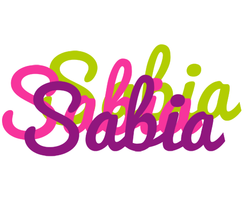 Sabia flowers logo