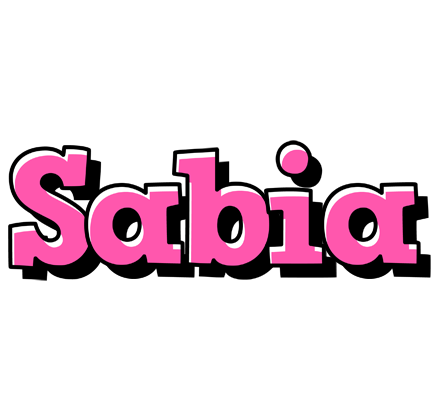Sabia girlish logo