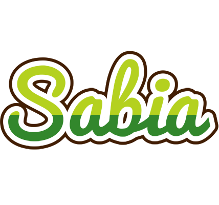 Sabia golfing logo