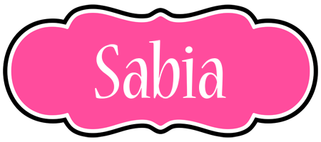 Sabia invitation logo