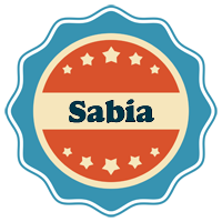 Sabia labels logo