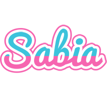 Sabia woman logo
