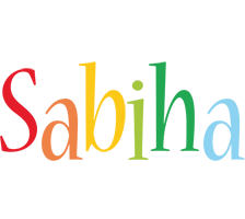Sabiha birthday logo