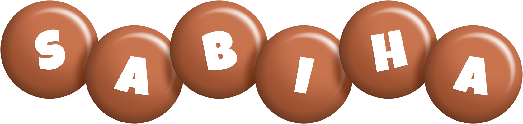 Sabiha candy-brown logo