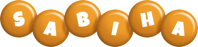 Sabiha candy-orange logo