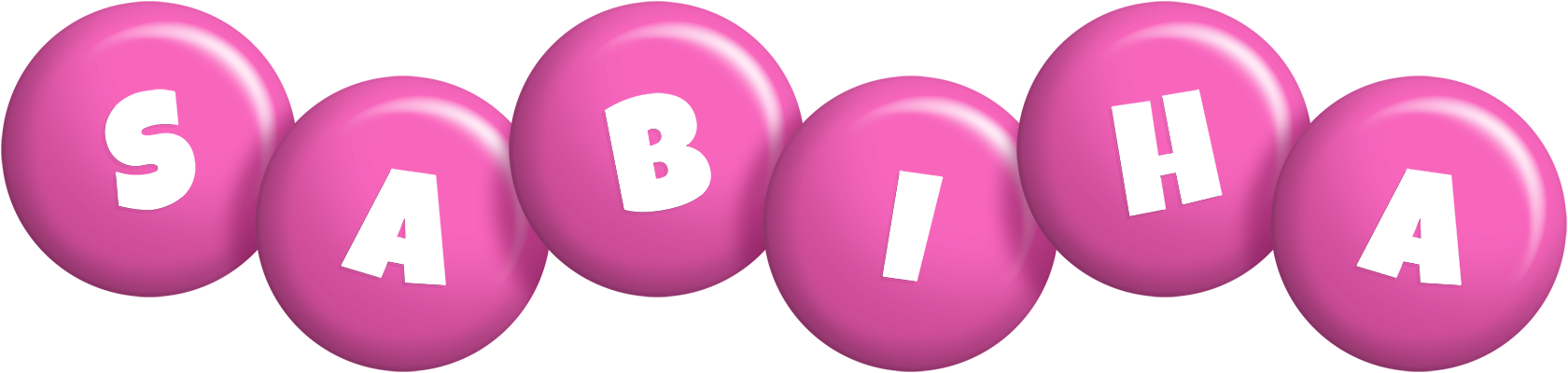 Sabiha candy-pink logo