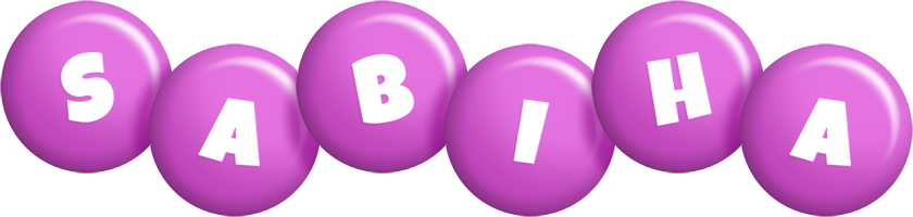 Sabiha candy-purple logo