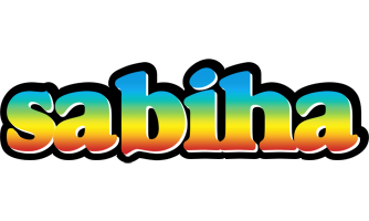 Sabiha color logo