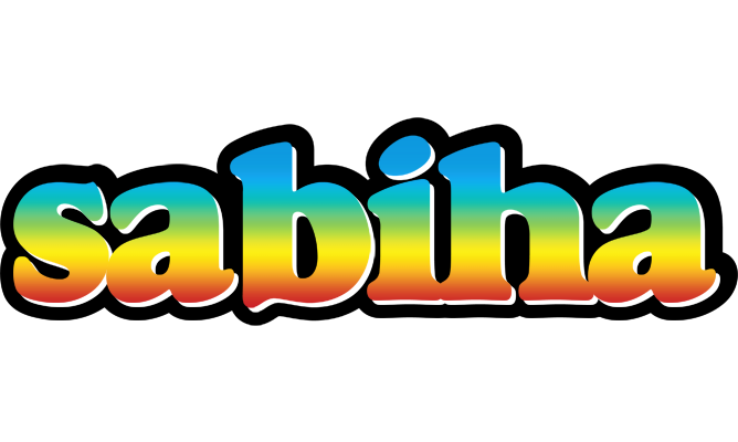 Sabiha color logo