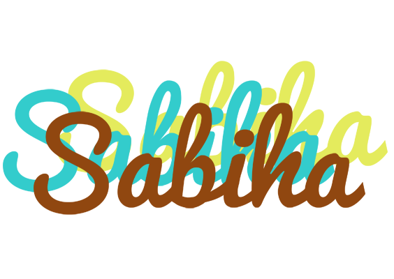 Sabiha cupcake logo