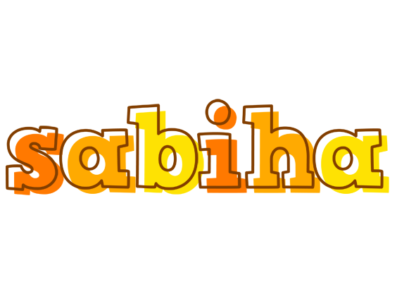 Sabiha desert logo
