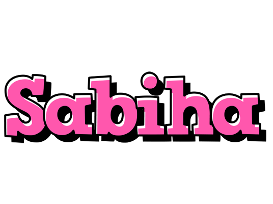 Sabiha girlish logo