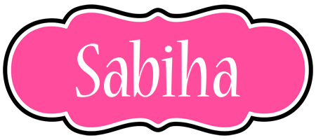 Sabiha invitation logo