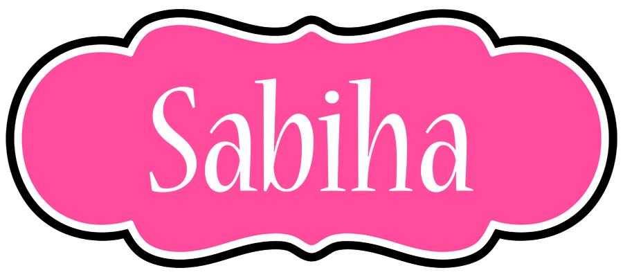 Sabiha invitation logo