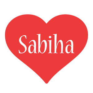 Sabiha love logo