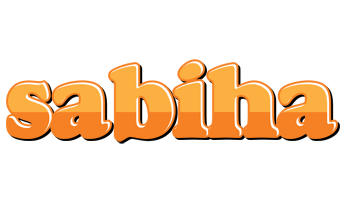 Sabiha orange logo