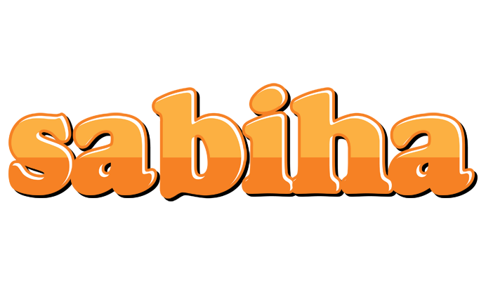 Sabiha orange logo