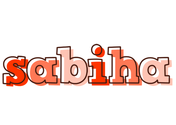 Sabiha paint logo
