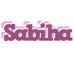 Sabiha relaxing logo