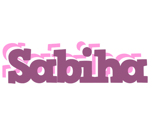 Sabiha relaxing logo