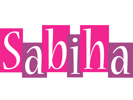 Sabiha whine logo