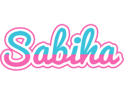 Sabiha woman logo