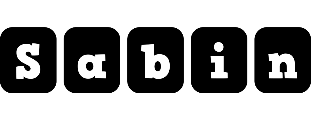 Sabin box logo