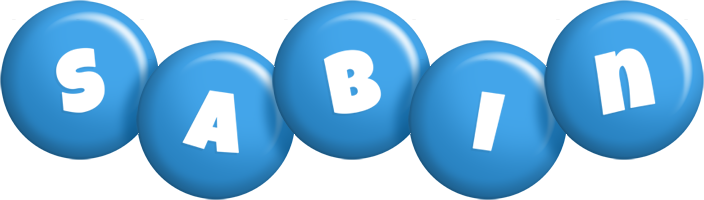 Sabin candy-blue logo