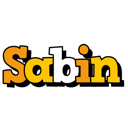 Sabin cartoon logo